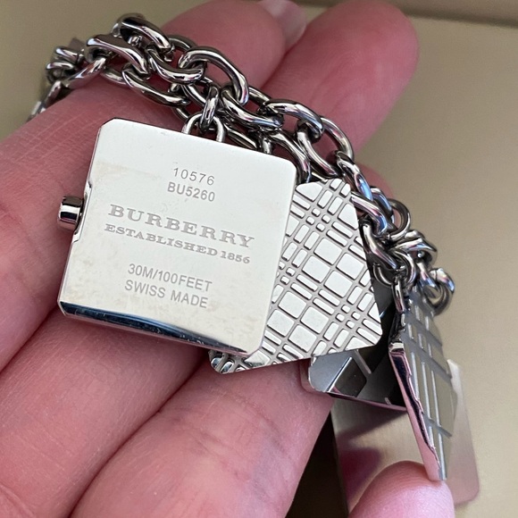 Authentic Burberry charm bracelet watch - Picture 3 of 5